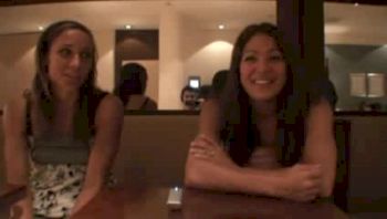 Lolo Jones and Priscilla Lopes