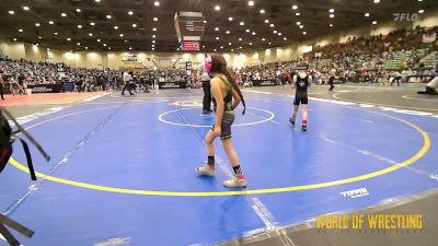 55 lbs Consi Of 8 #2 - Elle Collier, Mad Dawg Wrestling Club vs Lilyanna Barragan, Predator Wrestling