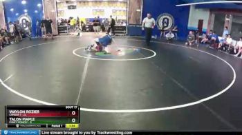 132 lbs Round 5 (8 Team) - Waylon Rozier, Camden 1 vs Talon Maple, Funky Monkey