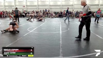 105 lbs Round 2 (4 Team) - Bentley Stephen, The Wrestling Mill vs Danny Gamer, Forge