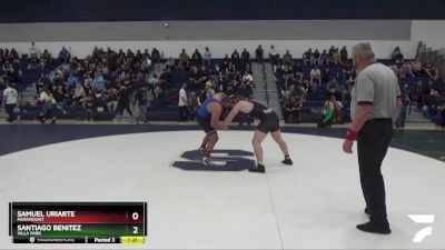 285 lbs Cons. Round 4 - Jacob Kerekes, South Torrance vs Julian Gomez, Valencia Placentia