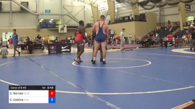 130 kg Consi Of 8 #2 - Cameron Barnes, River Valley Wrestling Club vs Connor Calkins, Apex Wrestling Club (NY)