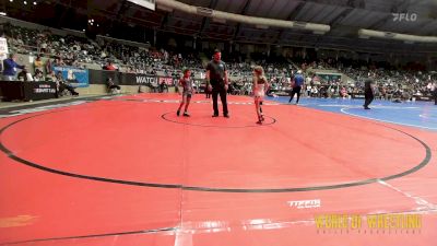 54 lbs Consi Of 4 - Harper Neith, SVRWC vs Sofia Munoz, California Grapplers