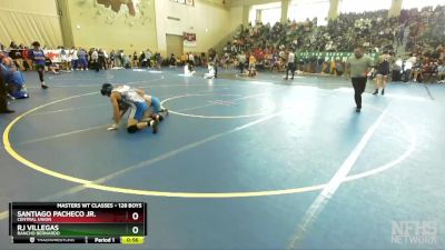 128 Boys Cons. Semi - Rj Villegas, Rancho Bernardo vs Santiago Pacheco Jr., Central Union