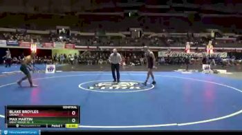120 lbs Sat 2 - Max Martin, Great Bridge HS vs Blake Broyles, Grundy