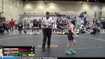 56 lbs Finals (8 Team) - Garrett Nicklos, Donahue WA vs Kaiden Galindez, ARES Black
