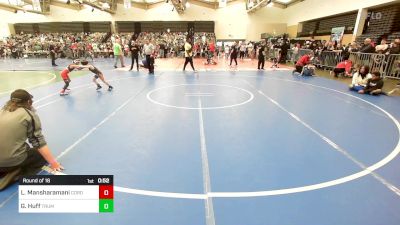 47-T lbs Round Of 16 - Lucas Mansharamani, Cordoba Trained vs Grayson Huff, Truman Rams