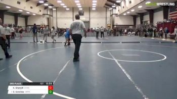 285 lbs 3rd place - Karan Shergill, Canada vs Gabe Sanchez, Deer Park