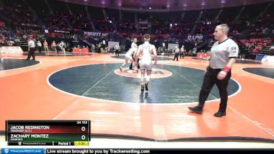 2A 132 lbs Cons. Round 3 - Jacob Redington, Freeport (H.S.) vs Zachary Montez, Geneseo