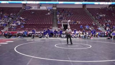 285 lbs Round Of 16 - Jentezen Walls, Chestnut Ridge vs Anthony D`Angelo, West Perry