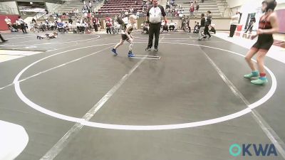 67 lbs Rr Rnd 3 - Presley Williams, Sperry Wrestling Club vs Reagan Wartluft, Broken Arrow Wrestling Club