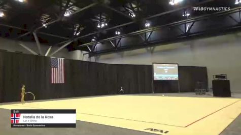 Natalia de la Rosa - Ball, Let It Shine - 2021 USA Gymnastics Championships