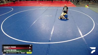 65 lbs Semis & 1st Wrestleback (8 Team) - Nathan Nelson, STMA (St. Michael/Albertville) vs Everett Priebe, Chatfield