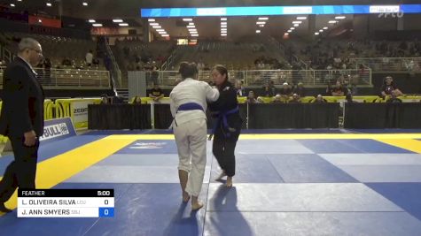LARA OLIVEIRA SILVA vs JESSICA ANN SMYERS 2024 Pan Jiu Jitsu IBJJF Championship