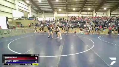 138-144 lbs Quarterfinal - Saige Morris, AK vs Camryn Scott, CO