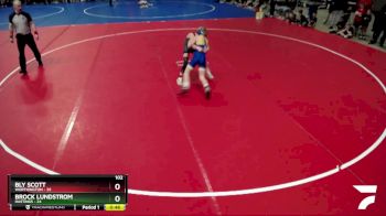 102 lbs Placement (4 Team) - Brock Lundstrom, Hastings vs Bly Scott, Worthington