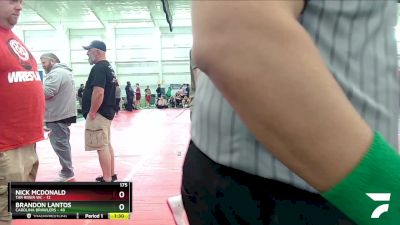 175 lbs Round 5 (8 Team) - Jeffrey Hoelscher, Carolina Brawlers vs Julian Manley, Tar River WC