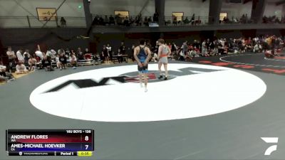 144 lbs Champ. Round 1 - Caleb Burbank, WA vs Landon Ramos, WA