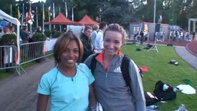 Tiffy McWilliams and Nicole Cook