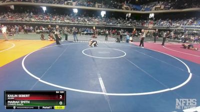 6A 120 lbs Semifinal - Kailin Sebert, Allen vs Mariah Smith, Cypress Ranch