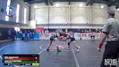 Champ. Round 1 - Roslyn Martinez, Aliso Niguel vs Ren Gonzalez, Los Alamitos