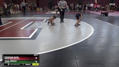 SPW-5 lbs Quarterfinal - Coleman Nuss, Denver Wrestling Club vs Cole Henley, DC Elite