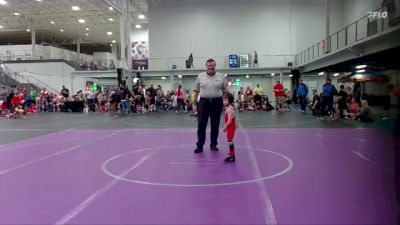 40 lbs Round 1 (8 Team) - Lukas Gregula, Journeymen vs Braxcen Vaughn, 84 Athletes