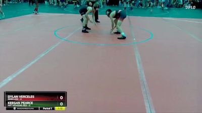 72 lbs Round 1 (4 Team) - Dylan Verceles, Rebellion vs Keegan Pearce, Mat Assassins Red