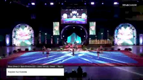 Naples Hurricanes [2020 Show Cheer 2- Open Division 13U - Junior Varsity - Small Day 2] 2020 Pop Warner National Cheer & Dance Championship