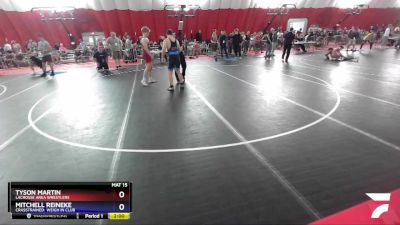 195 lbs Round 4 - Tyson Martin, LaCrosse Area Wrestlers vs Mitchell Reineke, CrassTrained: Weigh In Club