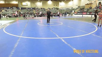 100 lbs 3rd Place - Madisen Whalen, Team Hawaii Aloha vs Ariana Tovar, Prosser Wrestling Academy