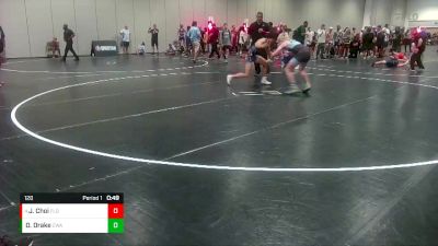 120 lbs 3rd Place Match - Jason Choi, Florida vs David Drake, Coastline Wrestling Academy