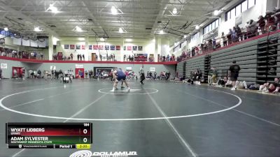 184 lbs Champ. Round 2 - Wyatt Lidberg, UMary vs Adam Sylvester, Southwest Minnesota State