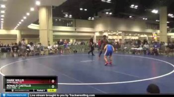 138 lbs Quarterfinals (8 Team) - Ronald Castillo, Blue Steel vs Mark Willis, Goon Squad