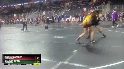 185 lbs Round 2 - Charley Timms, Team Nevada vs Camille Gatrost, Team Arizona