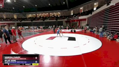 125 lbs Quarterfinal - Vanessa Chavez, Ponca City High School Wrestling vs Rylee Hamil, Tough N Technical Wrestling Club (TNTWC)