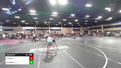 130 lbs Round Of 16 - Piper Pike, Spring Hills WC vs Bailey Cathey, Swamp Monsters