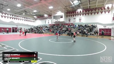 75 lbs Quarterfinal - Colton Bennett, Newport vs Pierce Scarpelli, Riverside