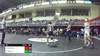 138 lbs Round 3 (3 Team) - Gavin Van Driel, Norfolk vs Cole Toline, Lincoln East