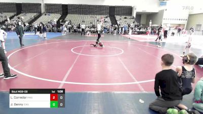 49 lbs Semifinal - Lucas Corredor, Pride Wrestling vs Jackson Denny, ICWL Bruisers White