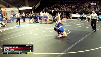 126 Class 1 lbs Champ. Round 1 - Augustus Heintz, Rock Port vs Shaun Smith, STEAM Academy At McCluer South-Berkeley