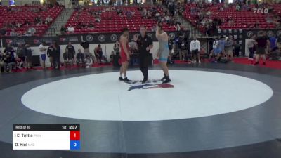 97 kg Rnd Of 16 - Cittadino Tuttle, Pinnacle Wrestling Club vs Dylan Kiel, Mad Cow