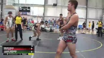 180 lbs Round 3 (6 Team) - Devin Isaac, Death Squad vs Caden Brewer, Indiana Outlaws 1