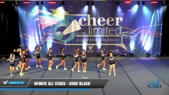 NFINITE All Stars - CODE BLACK [2021 L3 Junior - D2 - Small] 2021 Cheer Ltd Open Championship: Trenton