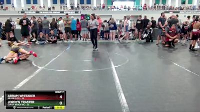 84 lbs Round 3 (6 Team) - Abram Whitaker, Killer Elite vs Jordyn Traster, Cocoa Beach WC