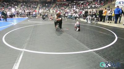 40 lbs Consi Of 16 #2 - Brody Boyd, Team Tulsa Wrestling Club vs James Duncan, Pin-King All Stars