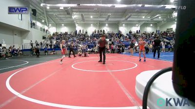 64 lbs Consi Of 4 - Noah Nicely, Morris Eagle Wrestling Club vs Caden Miller, Fort Gibson Youth Wrestling