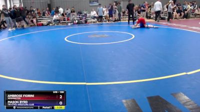 138 lbs Cons. Round 1 - Mason Byrd, Tri Cities Wrestling Club vs Ambrose Fiorini, Washington