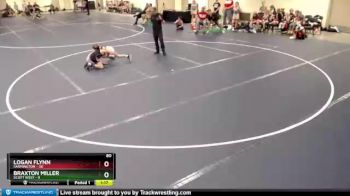 80 lbs Finals (2 Team) - Logan Flynn, Farmington vs Braxton Miller, Scott West