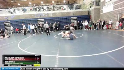 126/132 Round 1 - Anjolina Espinoza, Mountain Man Wrestling Club vs Zoe Ortiz, Bonneville Wrestling Club